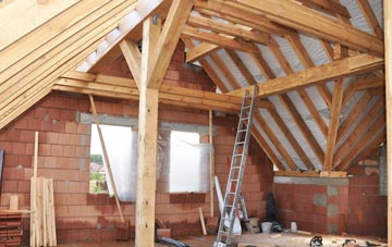 Michaelchurch On Arrow attic trusses